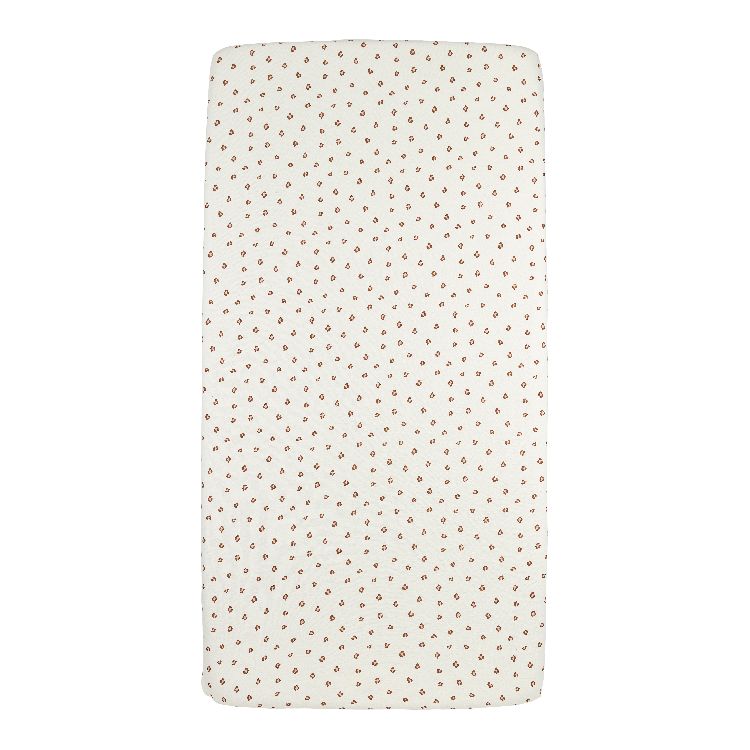 Hoeslaken Meyco Baby, geschikt voor babybed 60x120 | Mini Panther soft pink