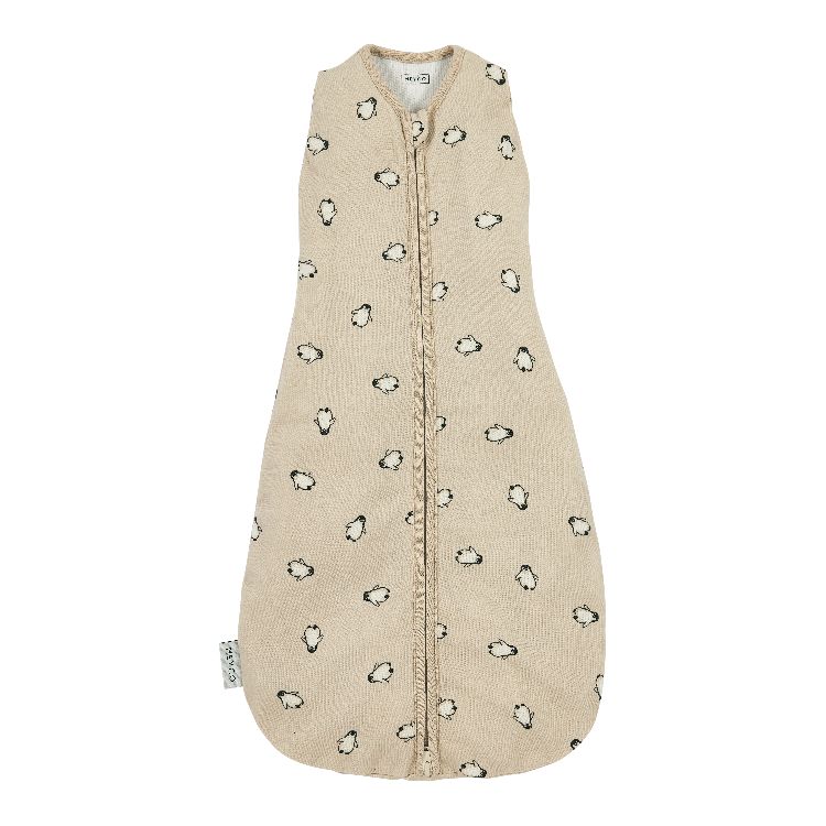 Slaapzak Meyco Baby Cocoon, 3/6 maanden, 0.3 TOG | Penguin soft sand