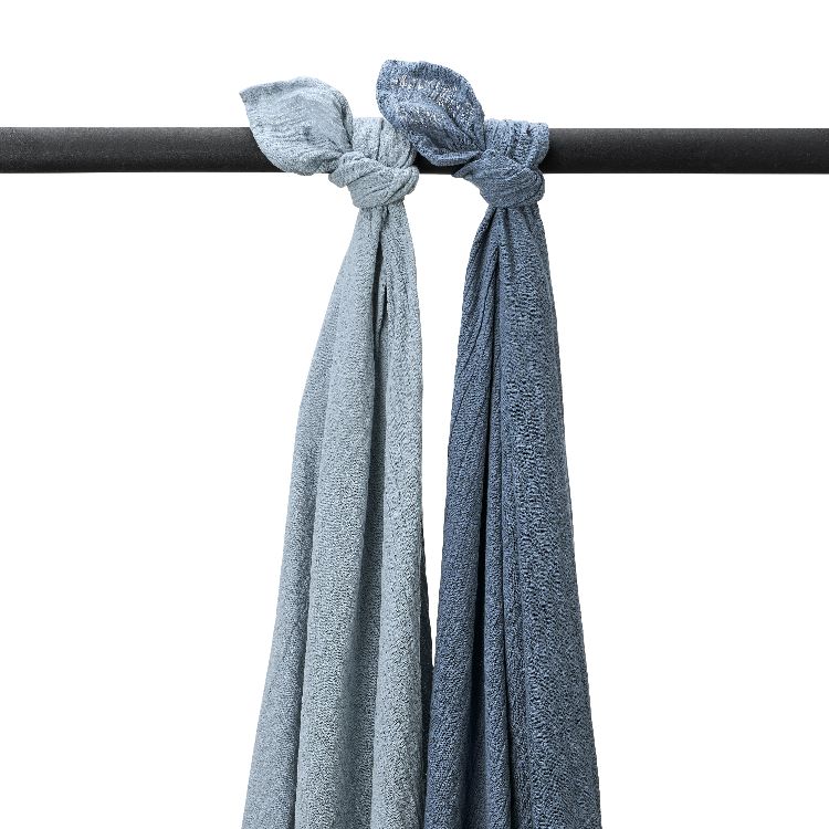 Tetra doek Meyco Baby Pre-washed | Jeans Blue