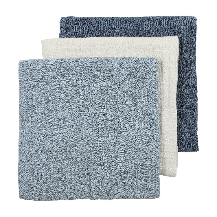 Tetra doek Meyco Baby Pre-washed | Jeans Blue