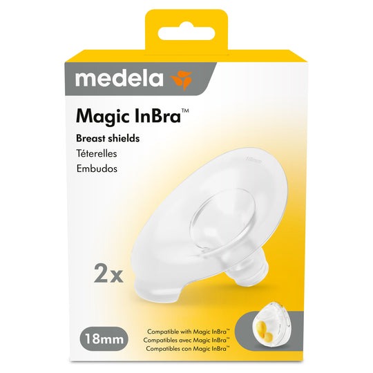 Borstschelp Medela Borstschildenset XS, geschikt voor borstpomp Medela Magic InBra enkelzijdig/Magic InBra dubbelzijdig
