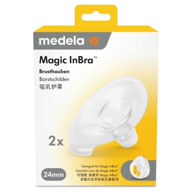 Borstschelp Medela Borstschildenset M, geschikt voor borstpomp Medela Magic InBra enkelzijdig/Magic InBra dubbelzijdig