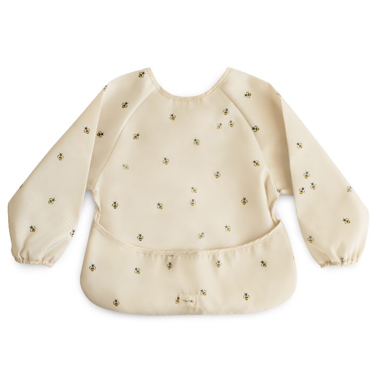 Slabbetje Mushie Long Sleeve Bib
