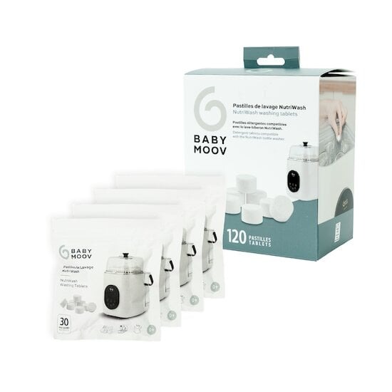 Vaatwastablet geschikt voor Babymoov Nutri Wash 120 stuk(s) 
