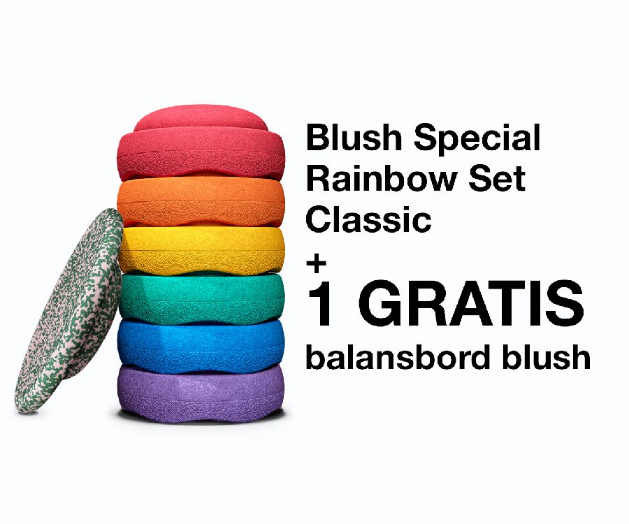 Stapelsteen Stapelstein, Blush Special Rainbow Set Classic