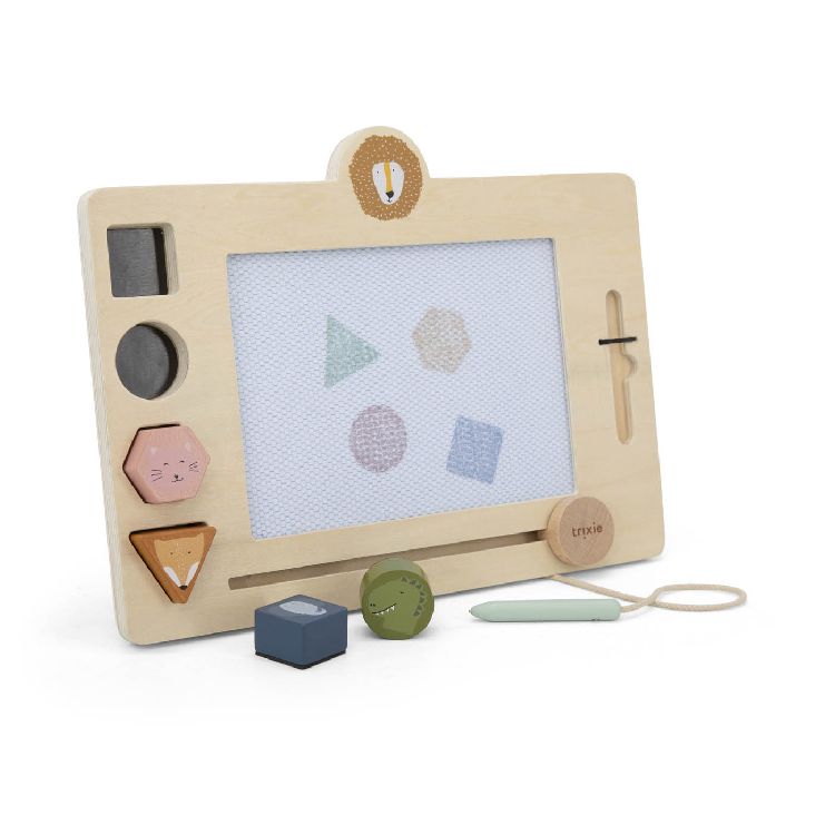 Tekenbord Trixie Drawing board | Mr. Dino Playtime/Mr. Fox Playtime/Mrs. Cat Playtime/Mrs. Elephant Playtime