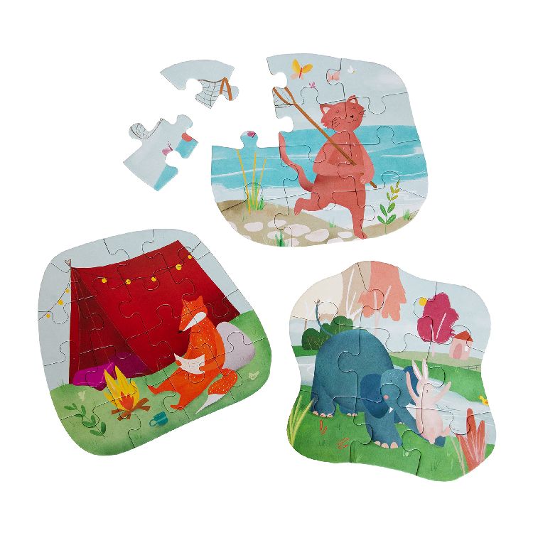 Puzzel Trixie Puzzle box - Playing outside