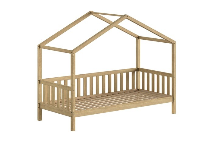 Bedhuis Vipack Furniture, Housebed Nature 90x200, eenpersoonsbed
