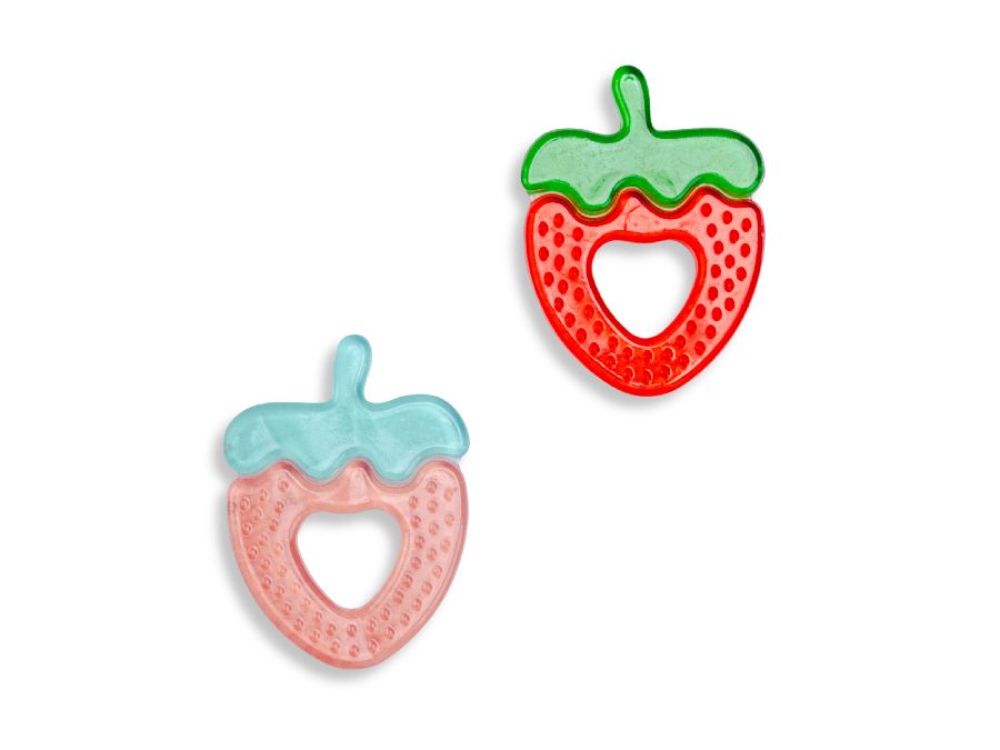 Ijsbijtring BoJungle B-Water teether strawberry