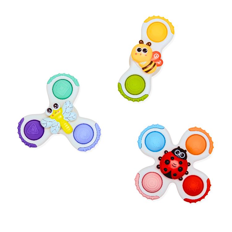 Spinner BoJungle Suction spinner toys buddies