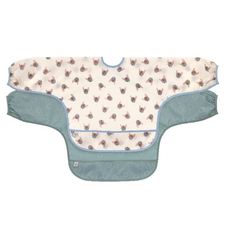 Slabbetje Laessig Long Sleeve Bib | Tiny Team Dog