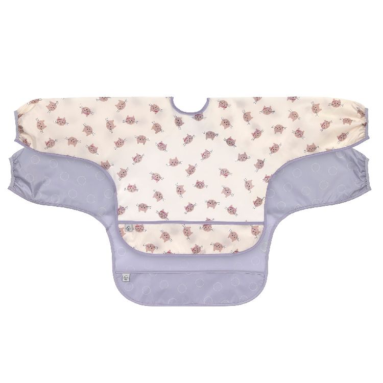 Slabbetje Laessig Long Sleeve Bib | Tiny Team Cat