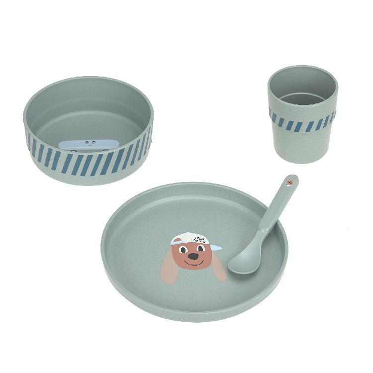 Eetset Laessig Dish Set | Tiny Team Dog
