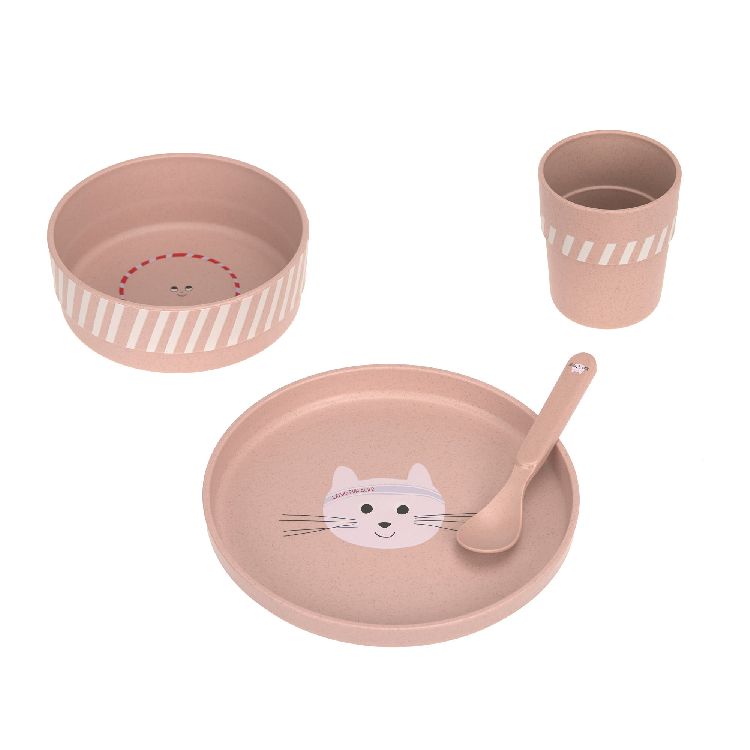 Eetset Laessig Dish Set | Tiny Team Cat