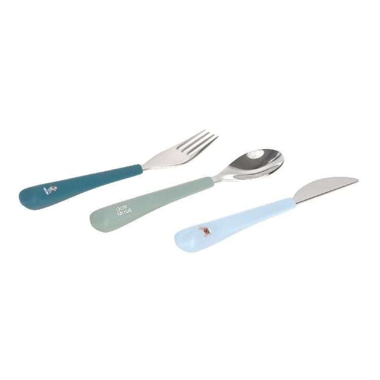 Bestek Laessig Cutlery, lepel/vork/mes | Tiny Team Dog