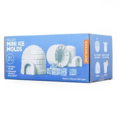 IJSBLOKJESVORM 1st, Igloo Mini Ice Molds, set van 2, keukengerei