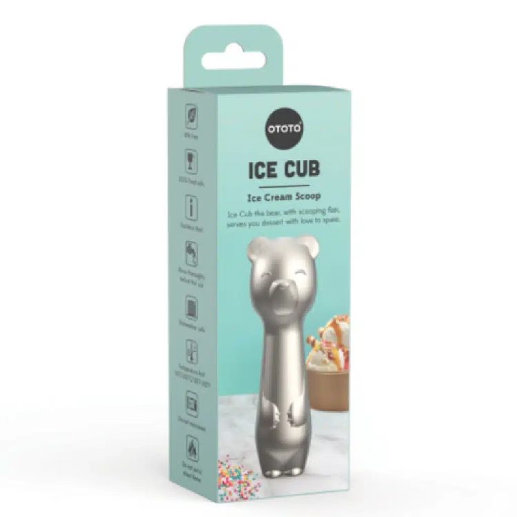 IJSSCHEP 1st, Ice Cub, grijs, beer, RVS