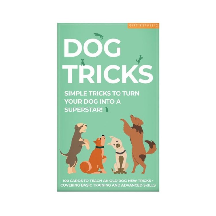GADGET 1st, Kaartenset - Dog Tricks, 100 kaartjes, multikleur