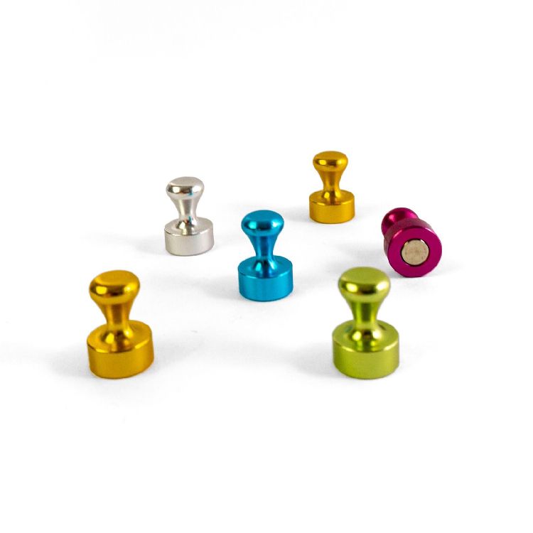 MAGNEET Elox, multikleur, set van 6, pin