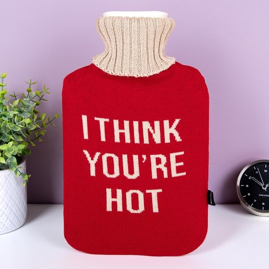 WARMWATERKRUIK 1st, tekst: I think you're hot, rood