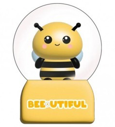 GADGET 1st, Snow Globes Cute Animals, assortiment, capibara/panda/bij/ kat/neushoorn/axelot