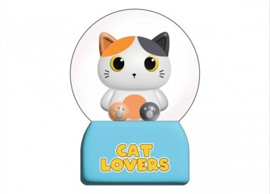 GADGET 1st, Snow Globes Cat, assortiment