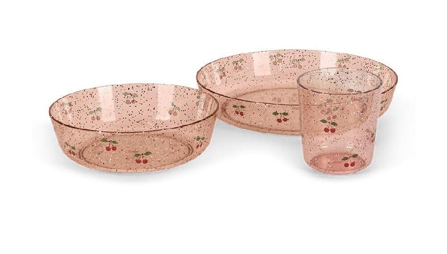 Eetset Konges Slojd Sparkly Dinner Set