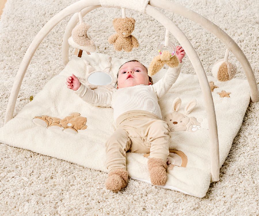 Speeltapijt met speelboog Nattou Playmat with arches | Teddy