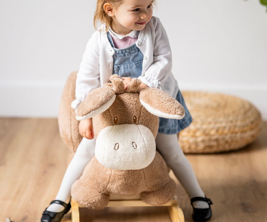 Schommelpaard Nattou Rocker Donkey | Teddy