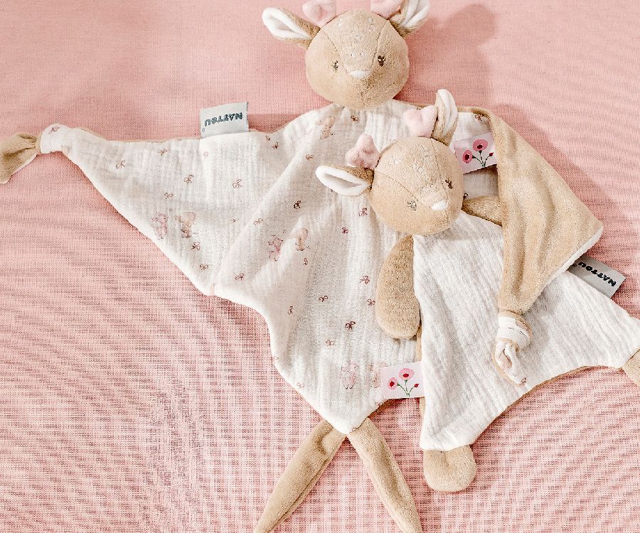 Knuffeldoek Nattou, Mini Doudou Doe | FanFan