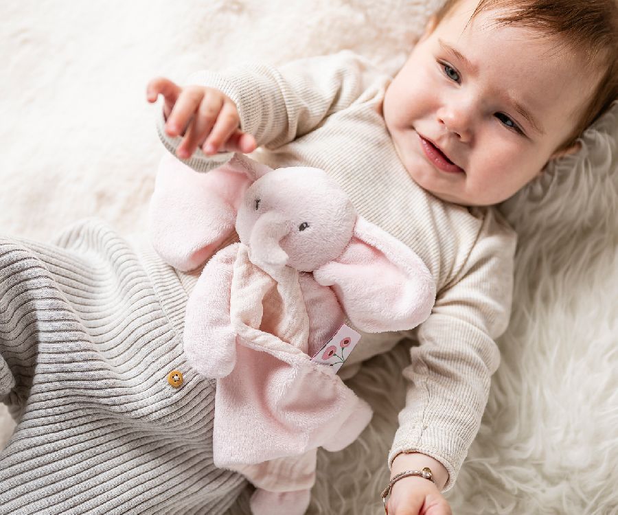 Knuffeldoek Nattou, Mini Doudou Elephant | FanFan