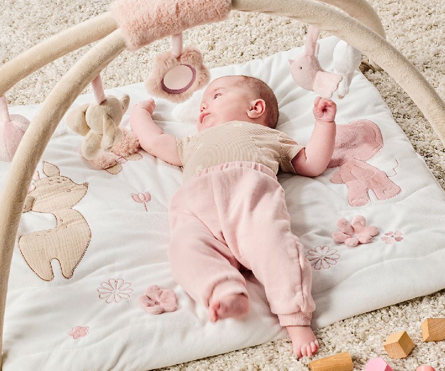 Speeltapijt met speelboog Nattou Playmat with arches | FanFan