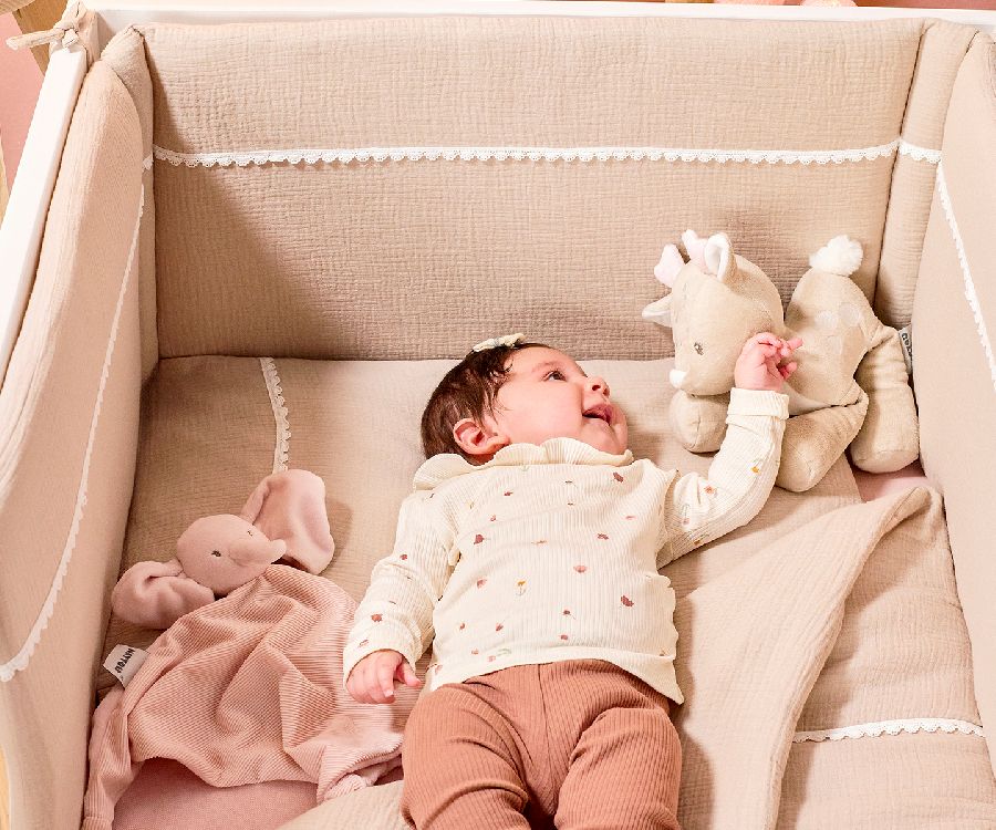 Donsovertrek Nattou, geschikt voor babybed 60x120/babybed 70x140 | FanFan