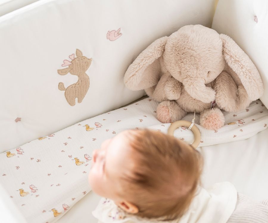 Tochtkussen Nattou Bed bumper, geschikt voor babybed | FanFan