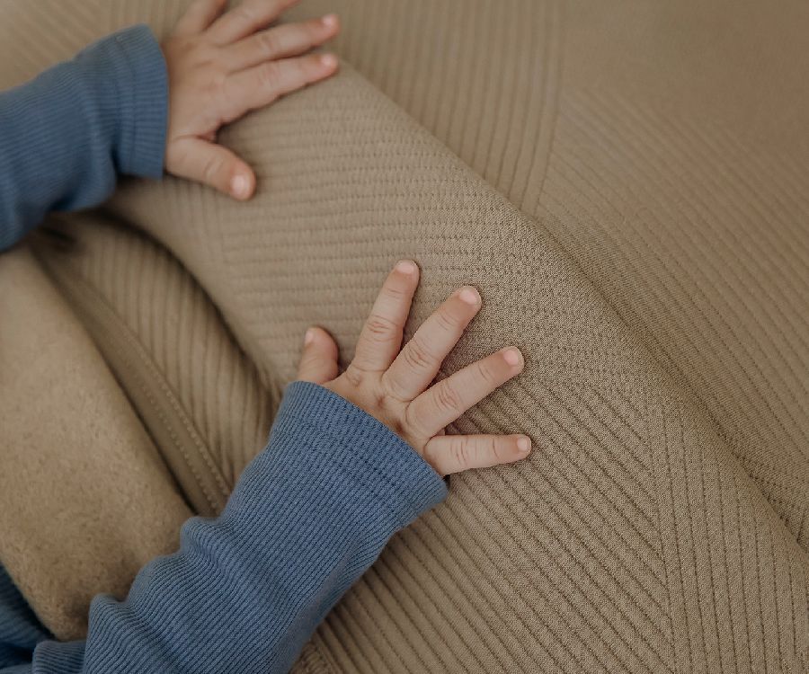 Deken Meyco Baby Flannel, geschikt voor wieg/draagmand/park | Pure taupe