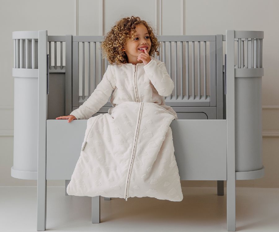 Slaapzak Meyco Baby, 18/24 maanden, 3.0 TOG | Studio Collection/Clouds naturel