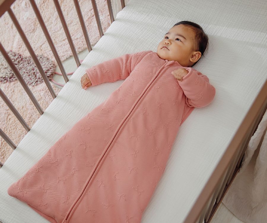 Slaapzak Meyco Baby, 18/24 maanden, 2.5 TOG | Studio Collection/Bow rose