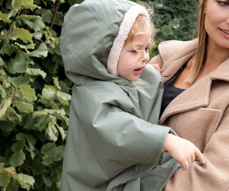 Poncho Bemini Reisponcho Rainy Teddy, jas | Rainy green