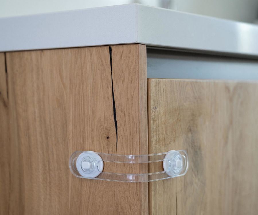 Kastbeveiliging Dooky Multi-purpose latch, kastslot/ladeslot