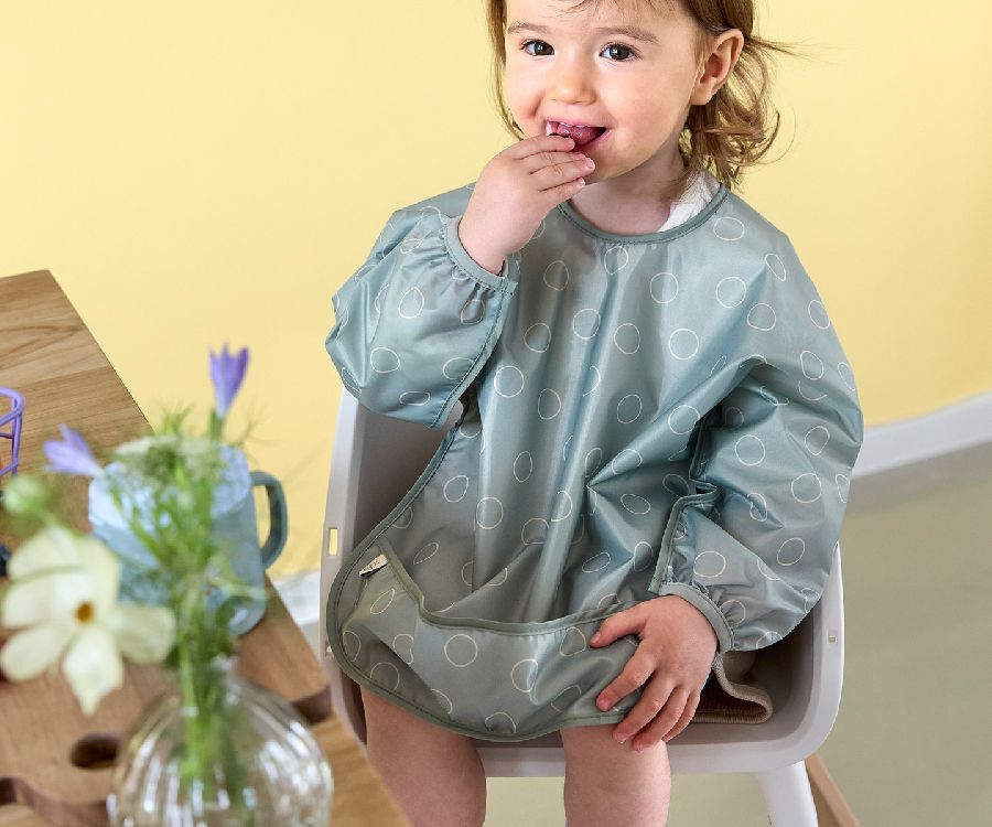 Slabbetje Laessig Long Sleeve Bib | Tiny Team Dog