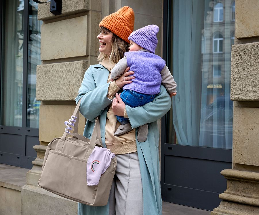 Verzorgingstas Laessig Everyday bag, draagtas met luiermat | Green Label