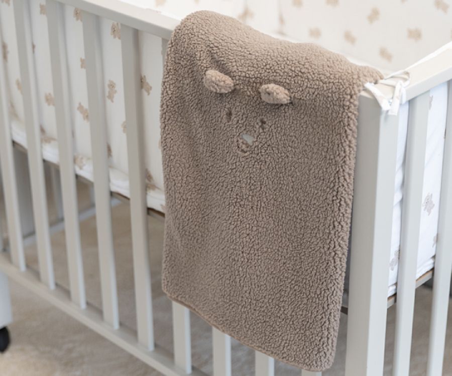 Deken Pericles, geschikt voor babybed 60x120/babybed 70x140 | Bear