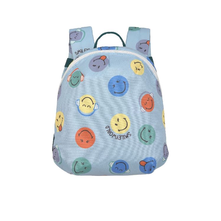 Rugzak Laessig Tiny backpack | SmileyWorld blue
