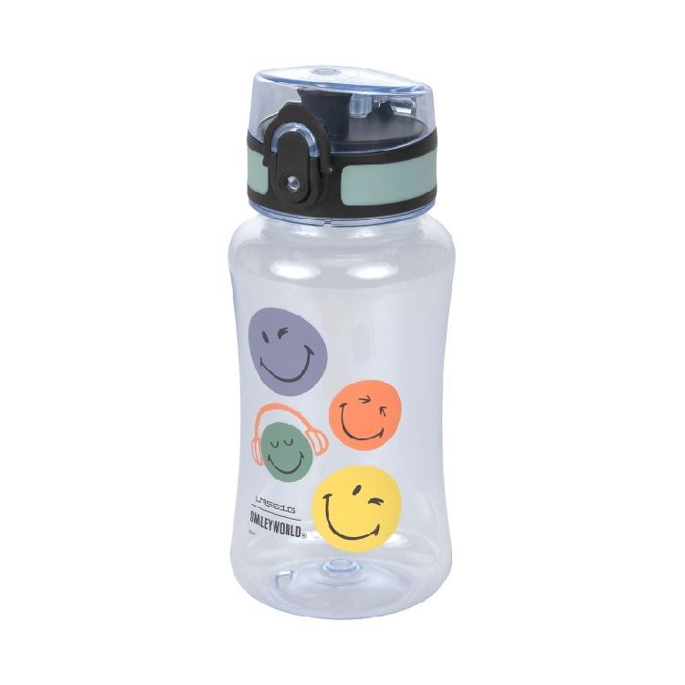 Drinkfles Laessig Drinking Bottle | SmileyWorld blue