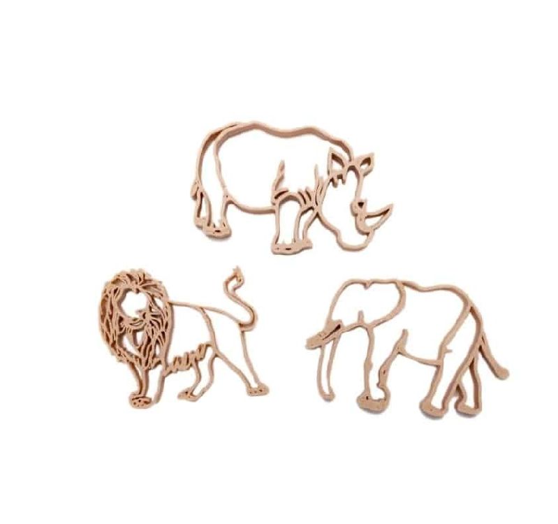 Gereedschap Grennn Uitsteker safari dieren
