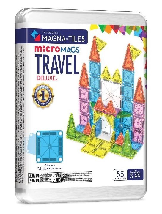 Magnetisch speelgoed Magna-Tiles microMAGS Travel deluxe