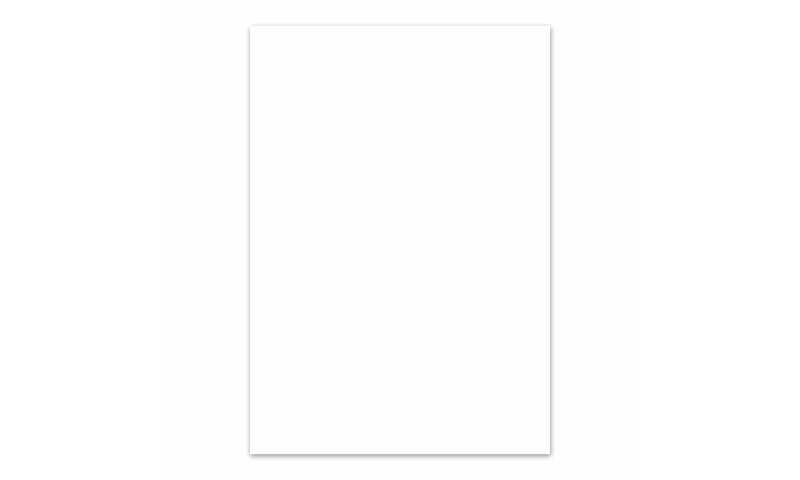 GEKLEURD PAPIER wit, Fotokarton, 50 x 70 cm, 300 gr