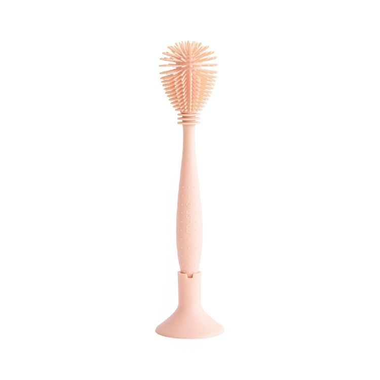 Flessenborstel Mushie Silicone baby bottle brush