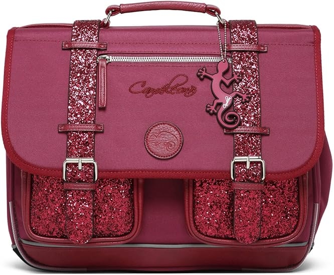 Boekentas Cameleon | Vintage Fantasy Glossy Cherry