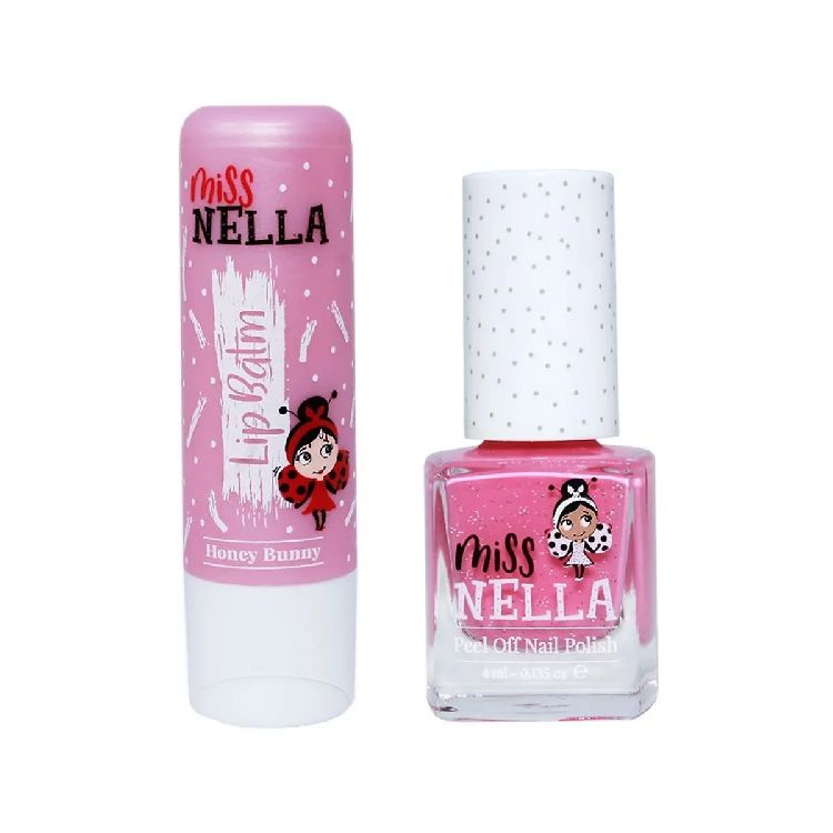 VERZORGINGSSET Duopack, nagellak MN5 +  lippenbalsem Honey Bunny,  verzorgingsproduct